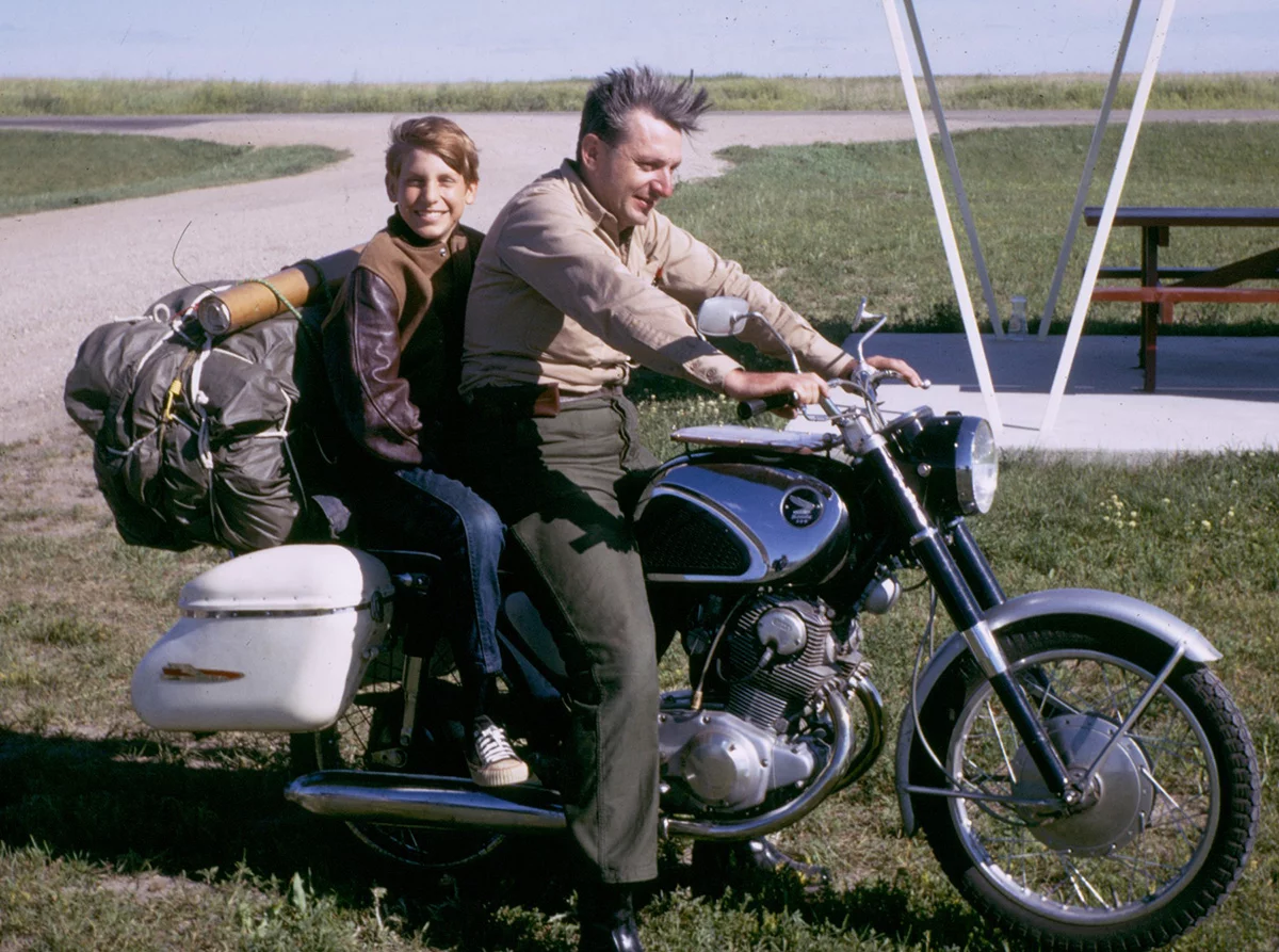 Chris e Robert Pirsig